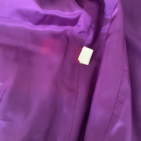 Vintage Purple Wool Blazer - Picture 10 of 13
